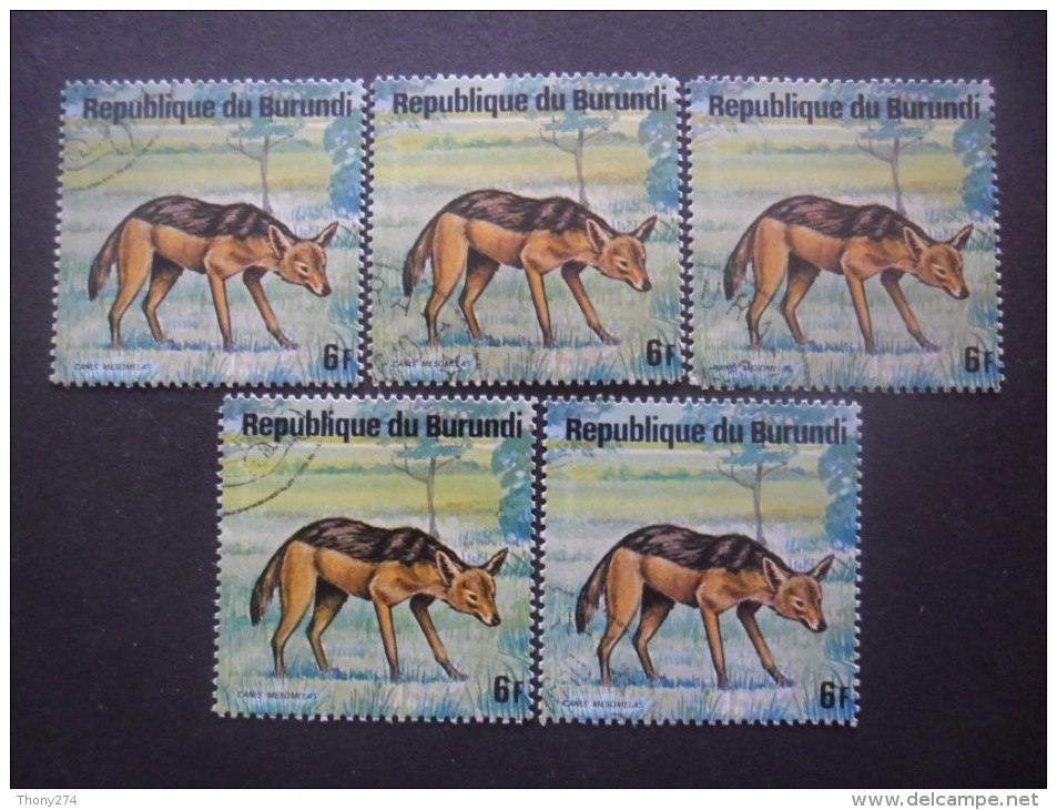 BURUNDI N°662 X 5 Oblitéré - Collections