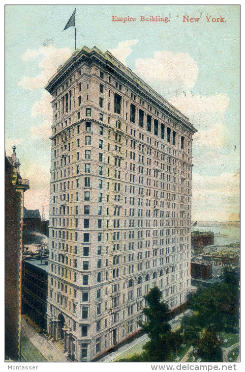 NEW YORK. Empire Building. Posted For TORTONA (ITALY) 1906. - Manhattan