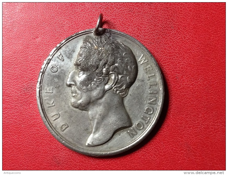 MEDAILLE DU  °DUKE OF WELLINGTON° - Royaux/De Noblesse