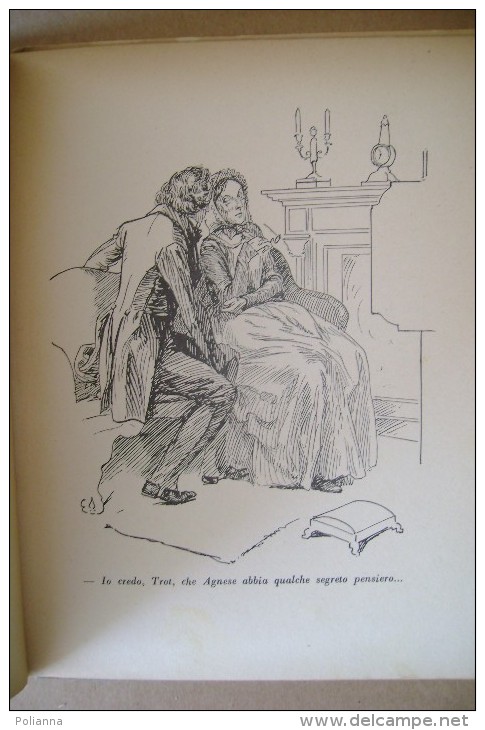 PCK/43 Dickens  DAVID COPPERFIELD Scala D´Oro 1934/illustrato  Da Gustavino - Old