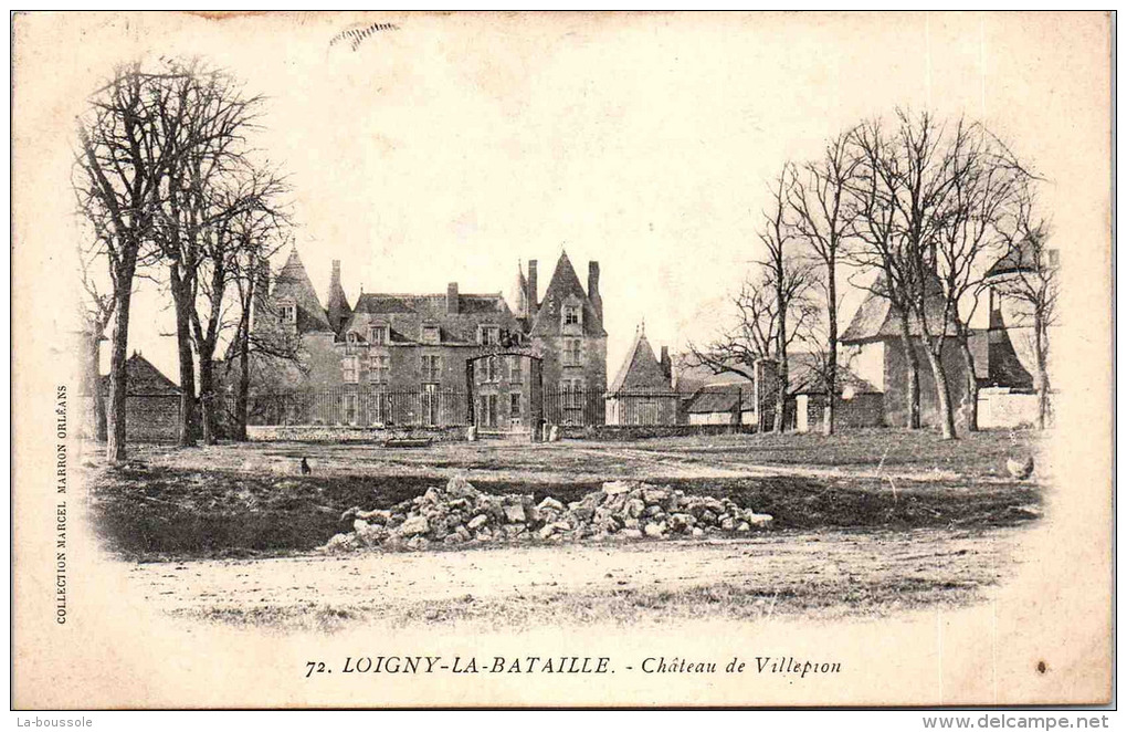 28 LOIGNY LA BATAILLE - Château De Villepion - Loigny