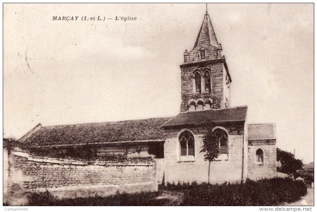 37 MARCAY  - L' Eglise - Other & Unclassified