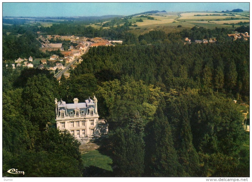 CANAPLES  (Somme)  -  Vue Aérienne  -  Le Château - Other & Unclassified