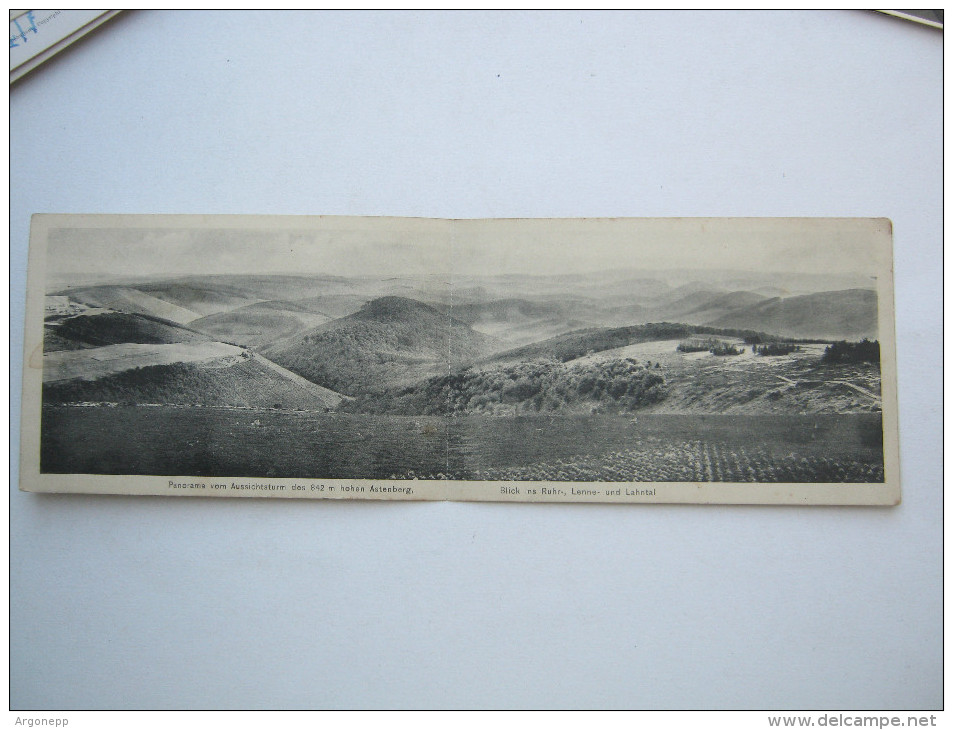 WINTERBERG , Panoramakarte   ,  Schöne Karte  Um 1910 - Winterberg