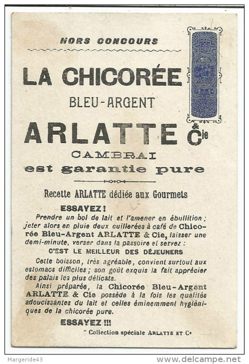 CHROMOS CHICOREE ARLATTE (CAMBRAI)  - ANNE D'AUTRICHE CHATEAU DE SAINT GERMAIN - Otros & Sin Clasificación