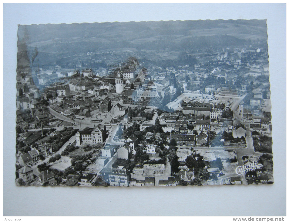 REMSCHEID Luftbild ,  Schöne Karte Mit Marke + Stempel  1953 - Remscheid