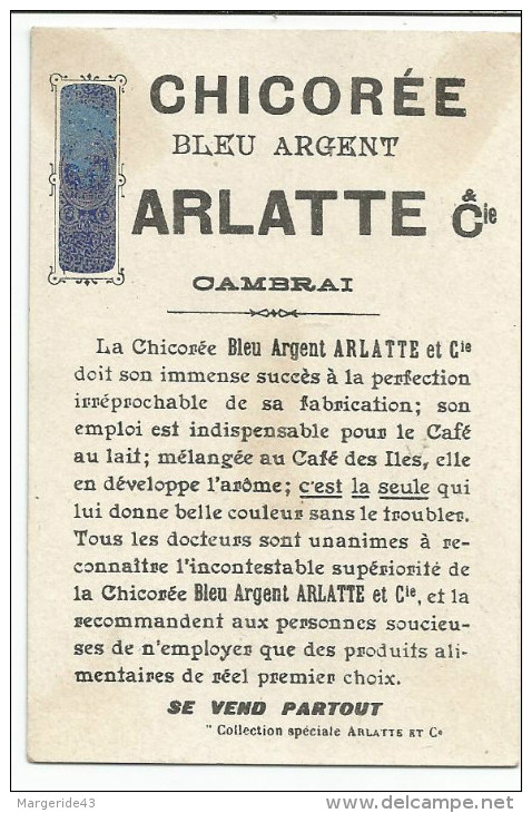 CHROMOS CHICOREE ARLATTE (CAMBRAI)  - LOUISE DE LORRAINE CHATEAU DE SAUMUR (MAINE ET LOIRE) - Otros & Sin Clasificación