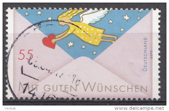 Allemagne Rep. Mi.nr.:2791 Grussmarken 2010  Oblitérés /Used / Gestempeld - Gebruikt