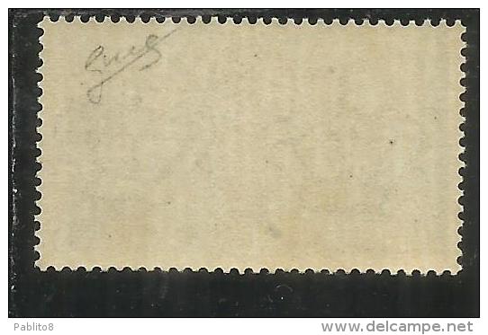 AFRICA ORIENTALE ITALIANA AOI 1938 SOGGETTI VARI POSTA AEREA AIR MAIL CENT. 50 C MNH CENTRATO FIRMATO SIGNED - Africa Oriental Italiana