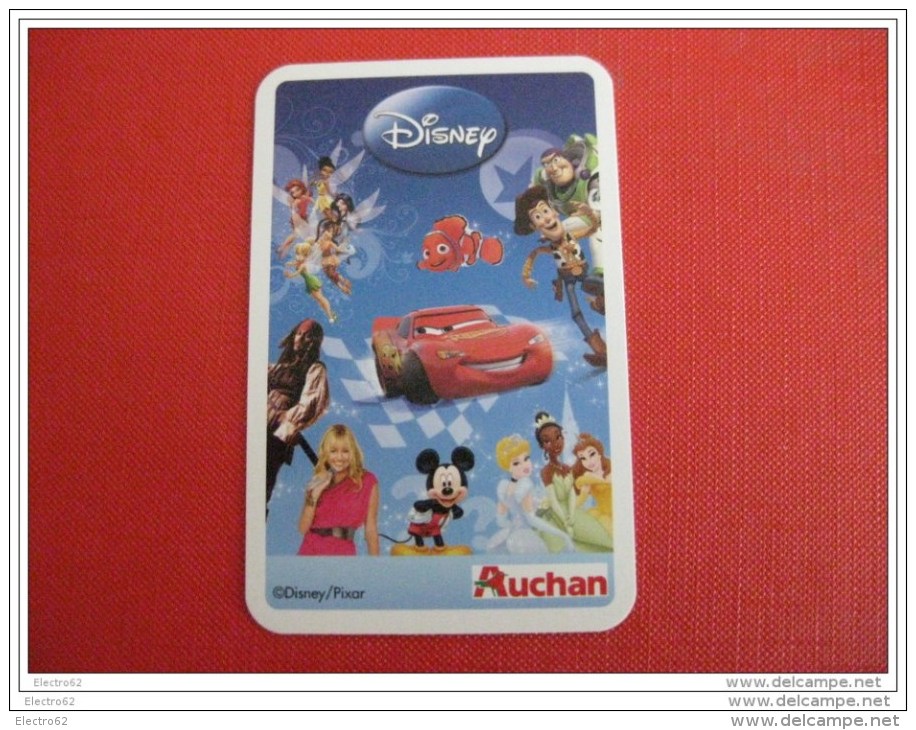 Carte AUCHAN Disney Minnie & Mickey  Mickey Mouse - Other & Unclassified