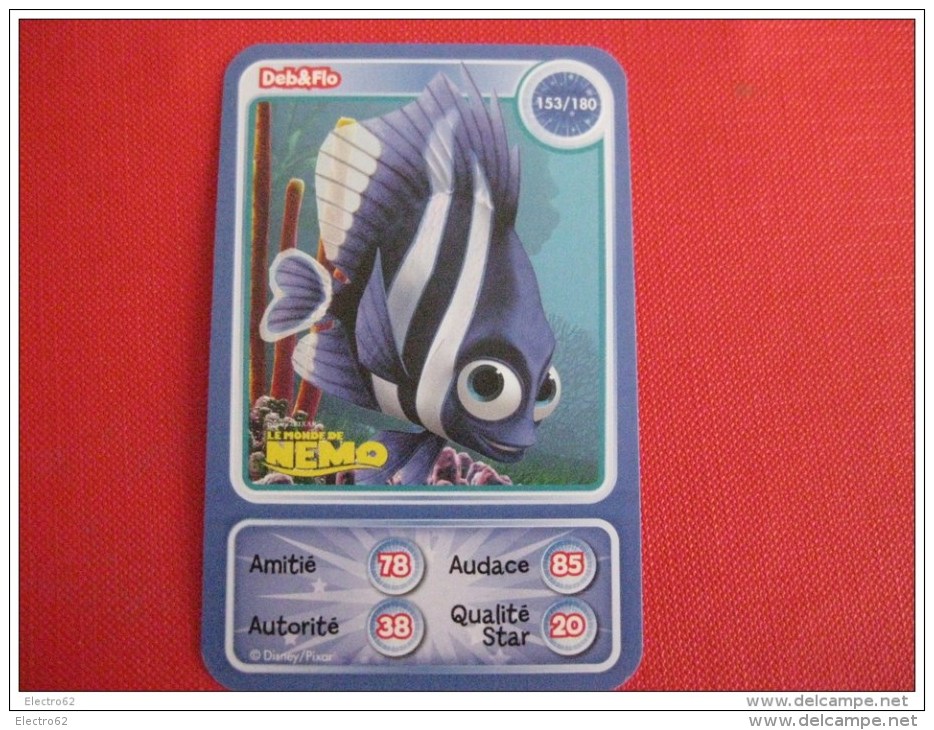 Carte AUCHAN Disney  DEB & FLO  Le Monde De NEMO - Other & Unclassified