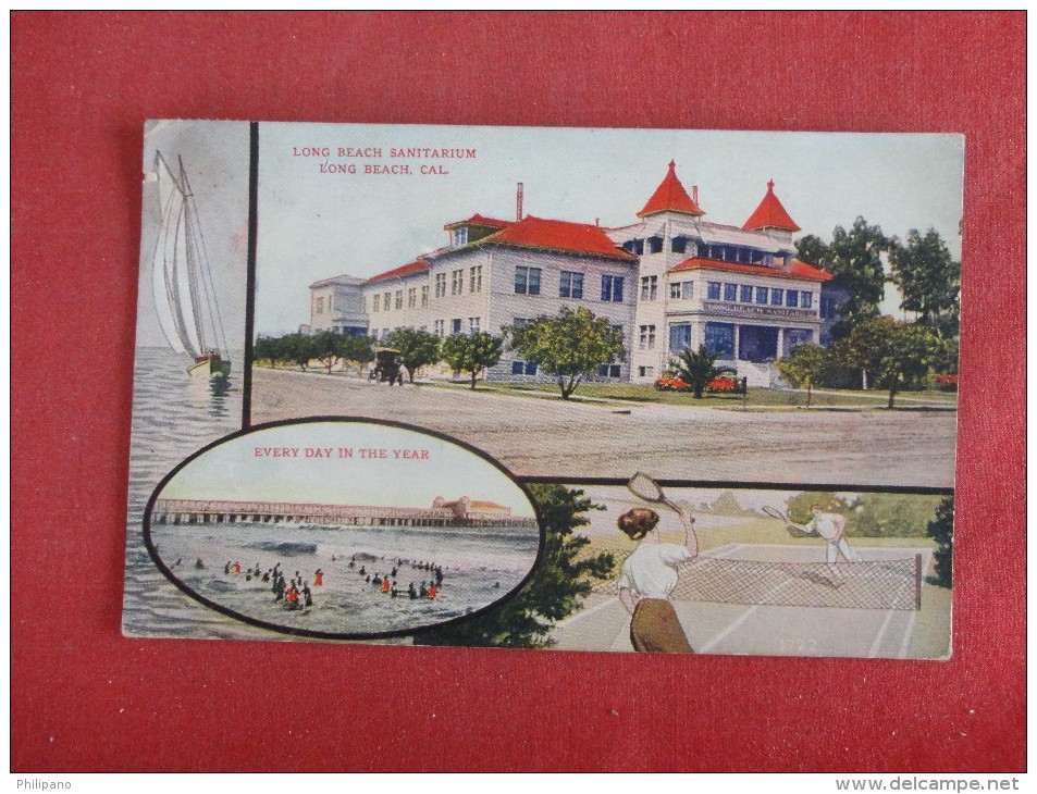 California> Long Beach  Multi View  Sanatarium   With Tennis      Ref 1595 - Long Beach