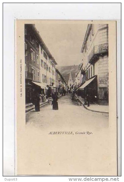 ALBERTVILLE - Grande Rue - Très Bon état - Albertville