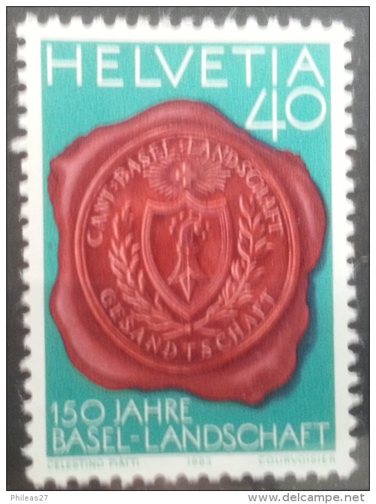 HELVETIA   1983  -  Jahre Basel-landschaft  -  Neuf - Neufs