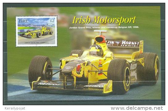 Ireland - 2001 Motorsports Block MNH__(TH-8594) - Blocchi & Foglietti