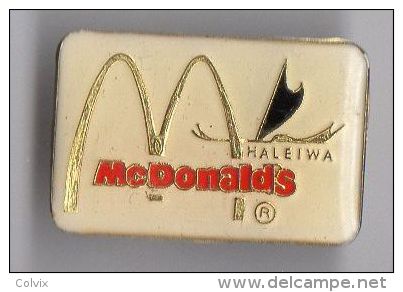 PIN´S MAC DONALD´S HALEIWA à HAWAI - McDonald's