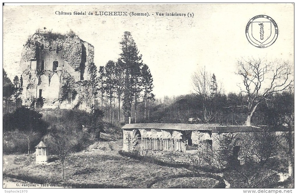 PICARDIE - 80 - SOMME - LUCHEUX - Vue Intétérieure - Lucheux