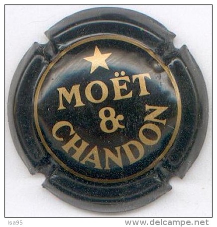 CAPSULE-CHAMPAGNE MOET & CHANDON N°170-noir & Or - Moet Et Chandon