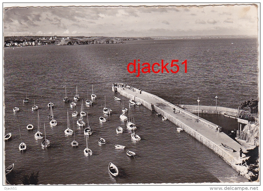 22 - LE VAL ANDRE (C.-du-N.) - La Jetée Et Son Port De Pêche (1959) / Destinataire : Geneviève DEVIGNES / 2 Scan - Autres & Non Classés