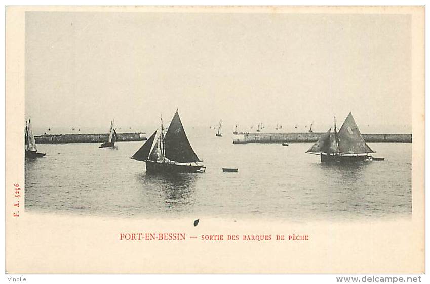 Réf : PO-14 - 249 : Port En Bessin - Port-en-Bessin-Huppain