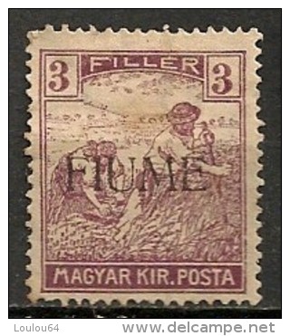 Timbres - Italie - 2 ème Guerre Mond. (Italie) - Fiume - 1918 - 3 Filler - - Fiume & Kupa