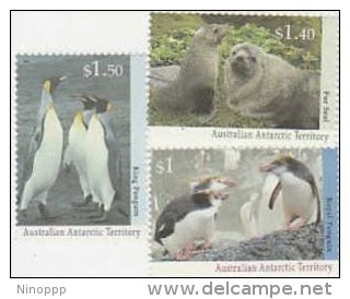 Australian Antarctic Territory-1993 Wildlife Serie II Set MNH - Unused Stamps