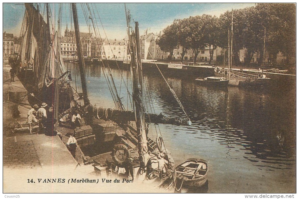 56 VANNES - Vue Du Port - Vannes