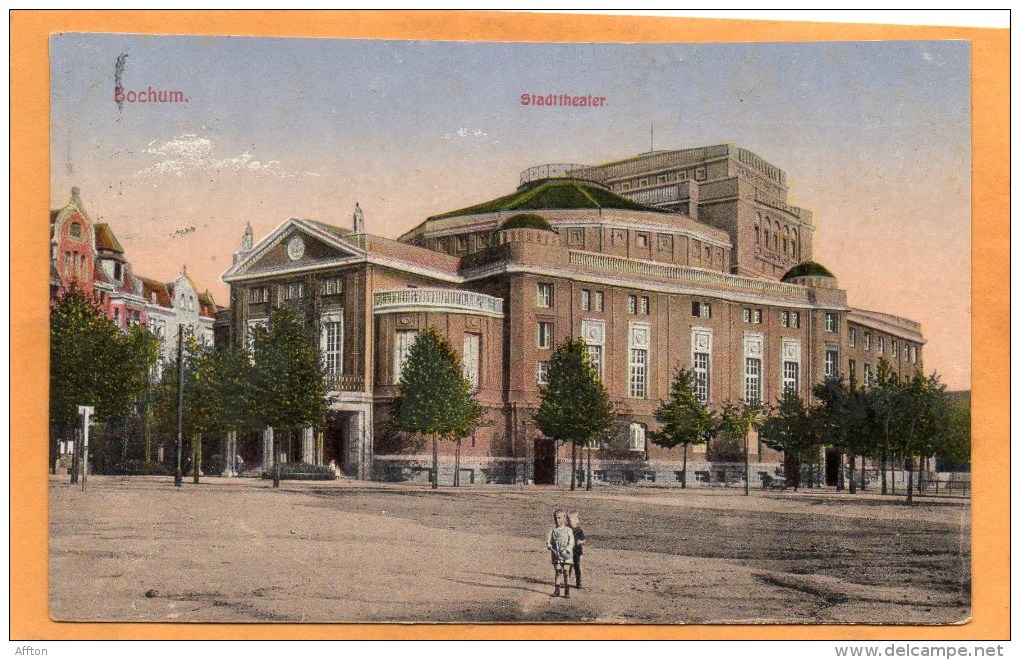 Bochum Stadttheater 1924 Postcard - Bochum