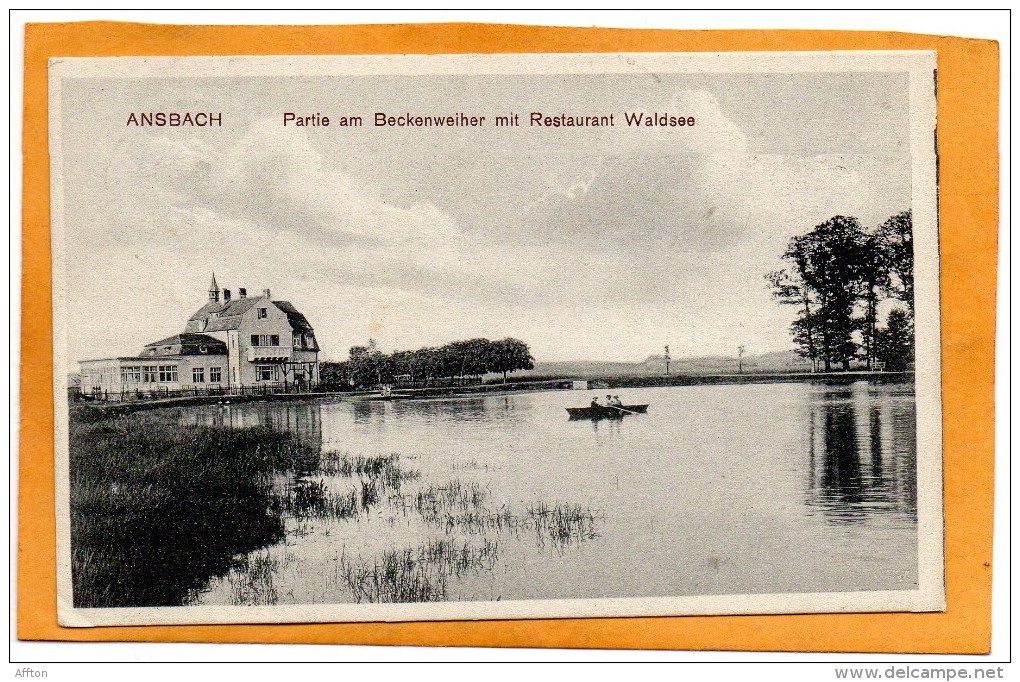Ansbach 1911 Postcard - Ansbach