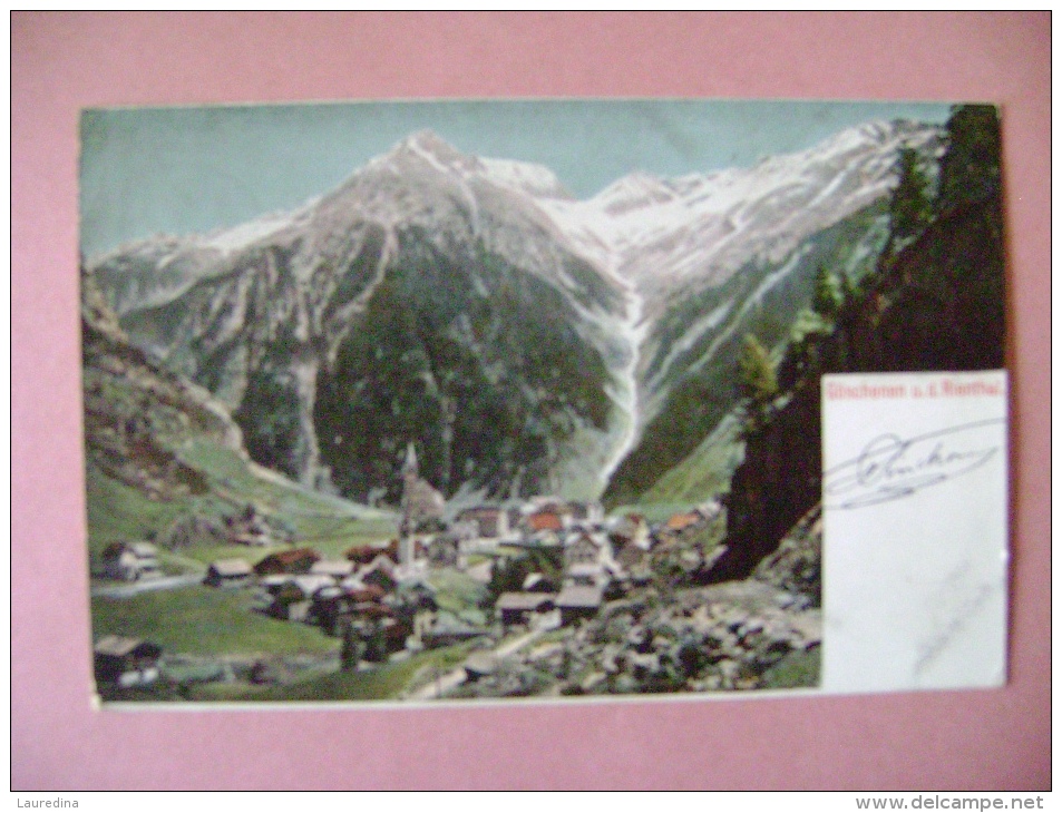 CP  SUISSE - GOSCHENEN U.D. RIENTHAL  - ECRITE EN 1905 - Thal