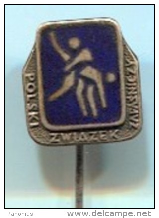 WRESTLING - Federation POLAND, Enamel, Pin, Badge - Lutte