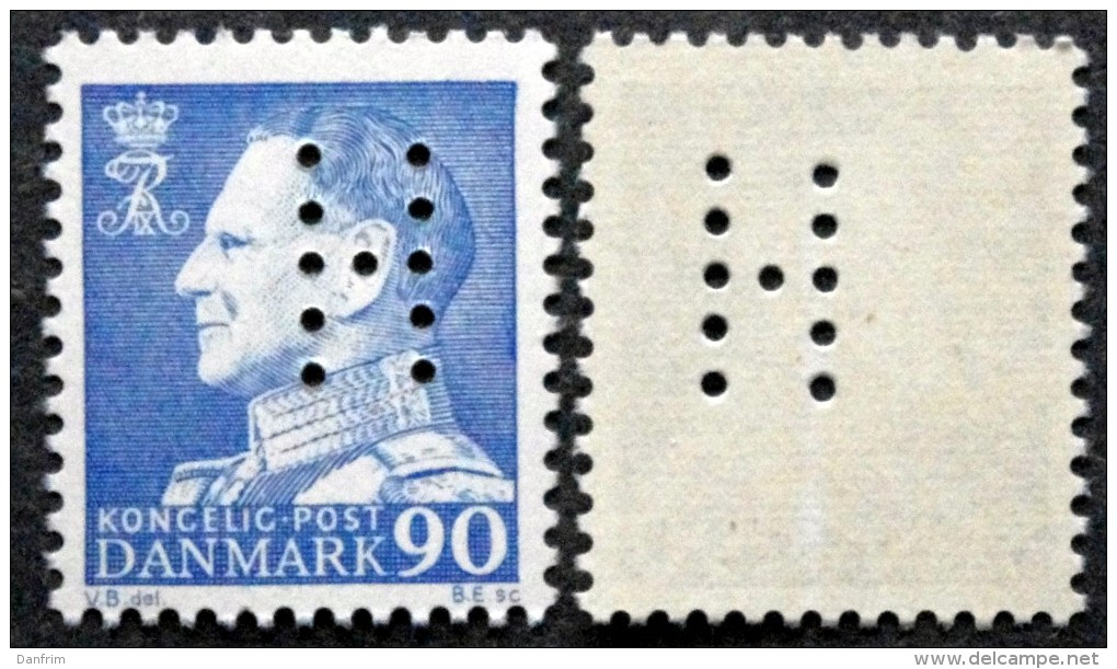 Denmark 1967 Perfin Minr.460y MNH (**) ( Lot L 1740 ) - Nuevos