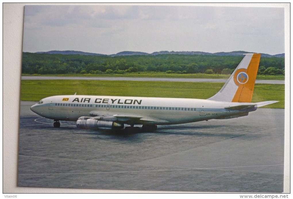 AIR CEYLON  B 720  4R ACS    COLLECTION VILAIN N° 829 - 1946-....: Ere Moderne