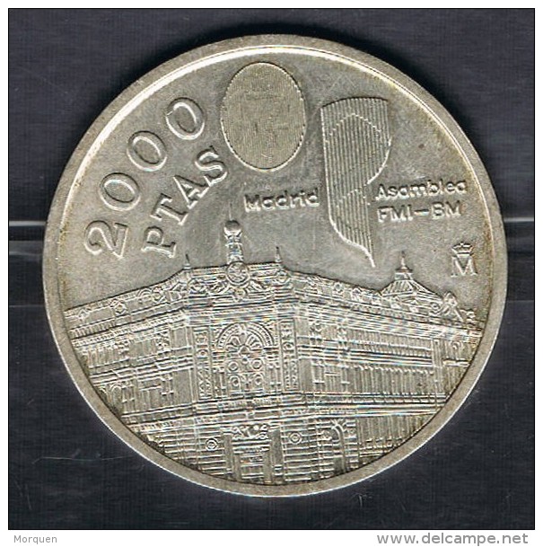 Moneda Plata ESPAÑA 2000 Pts 1994, Asamblea De Madrid - 2 000 Pesetas