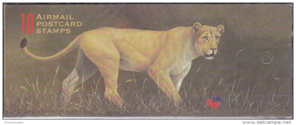 South Africa 1998 Big Five Lion Booklet ** Mnh (18067) - Cuadernillos