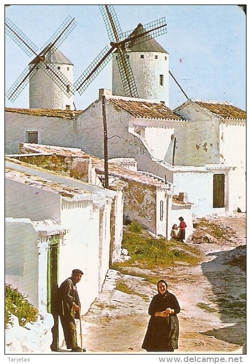 CALENDARIO DE ESPAÑA DEL AÑO 2005 DE UNOS MOLINOS (CALENDRIER-CALENDAR) MOLINO-MILL-MOULIN - Tamaño Pequeño : 1991-00