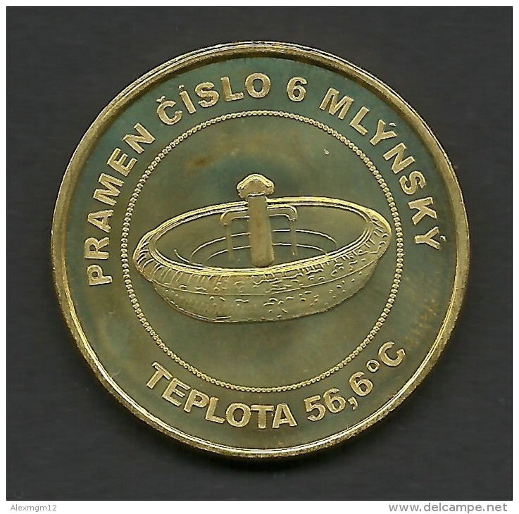 Czech Republic, Karlovy Vary, Mlynska Kolonada, Souvenir Jeton - Other & Unclassified