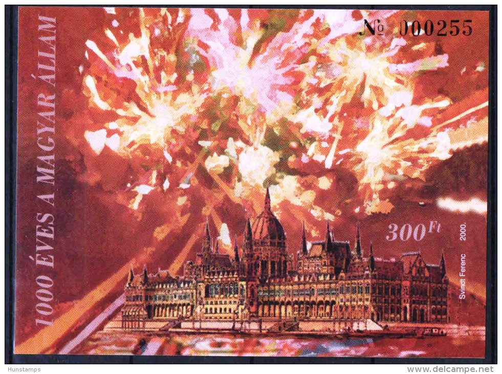 Hungary 2000. Thousand-year-old State Commemorative Sheet Special Catalogue Number: 2000/60. - Commemorative Sheets