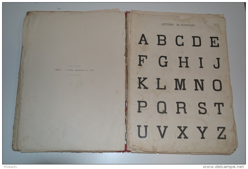Mon Premier Alphabet Par A. DES TILLEULS Paul Bernardin Editeur Paris Idéal Pour Restauration - 1901-1940