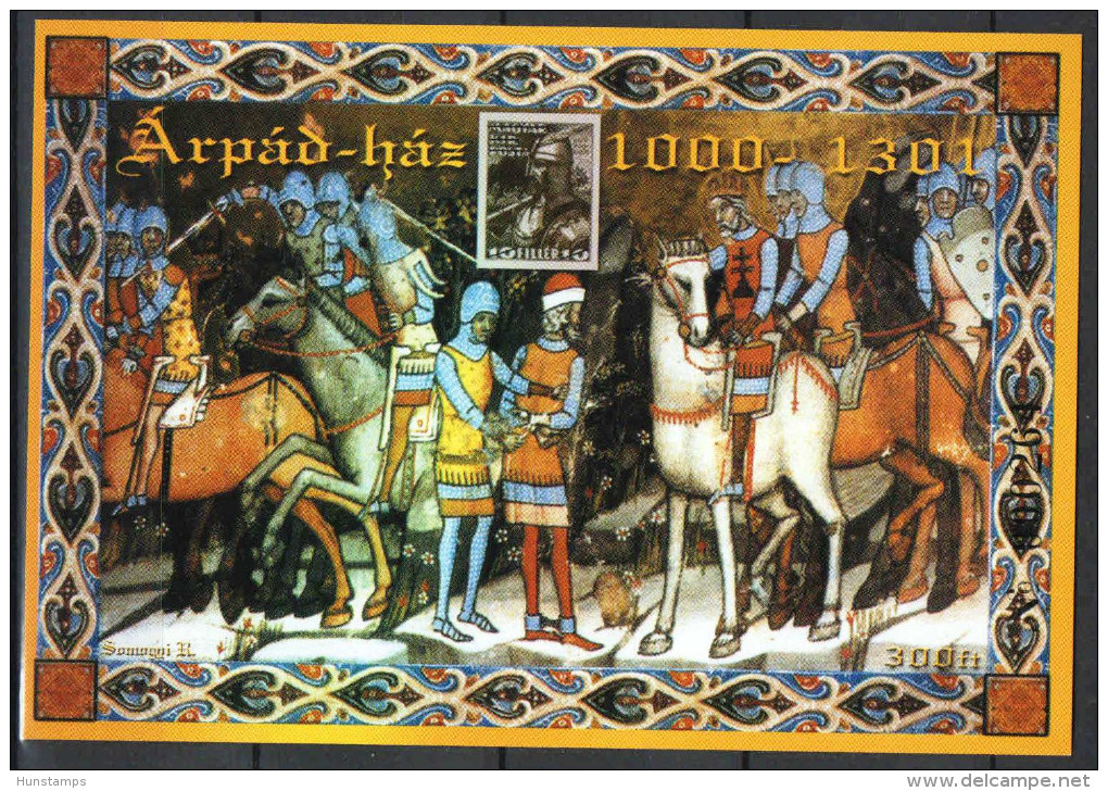 Hungary 2001. House Of Arpad Commemorative Sheet Special Catalogue Number: 2001/31. - Commemorative Sheets