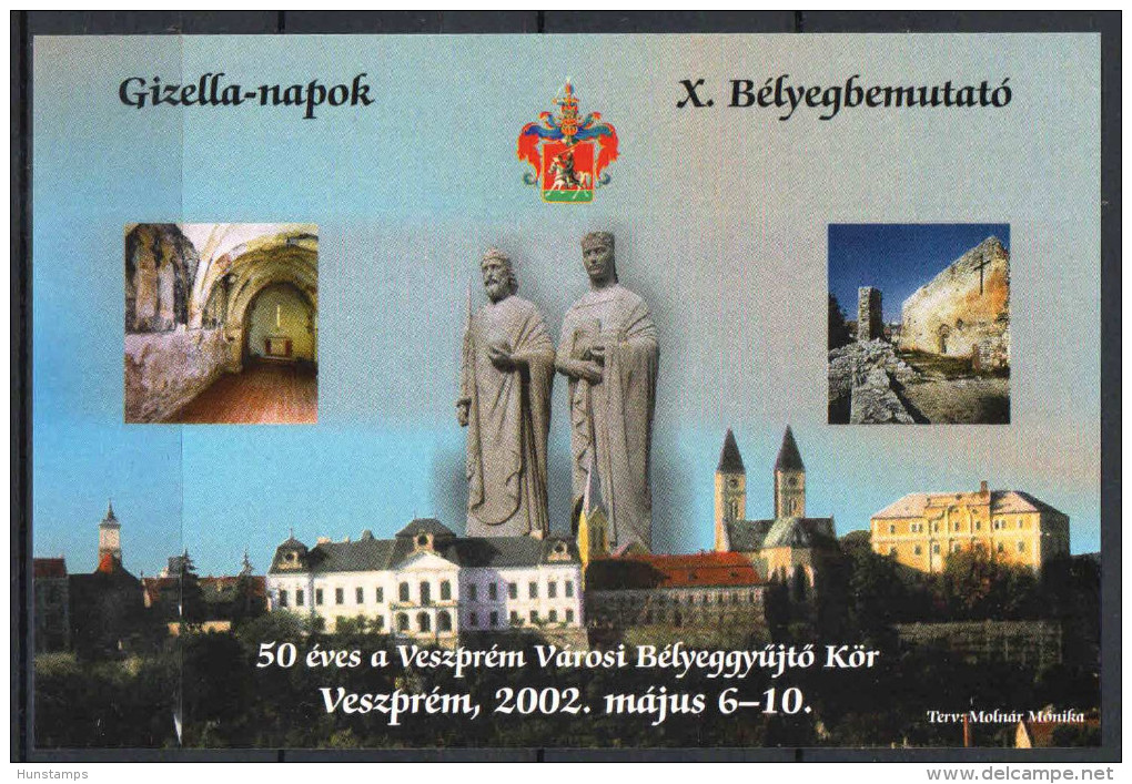 Hungary 2002. Gizella Days, Veszprém Commemorative Sheet Special Catalogue Number: 2002/9. - Herdenkingsblaadjes