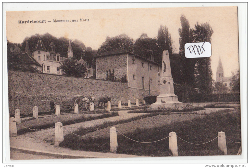 CPA -78 - Hardricourt - Monument Aux Morts - Hardricourt