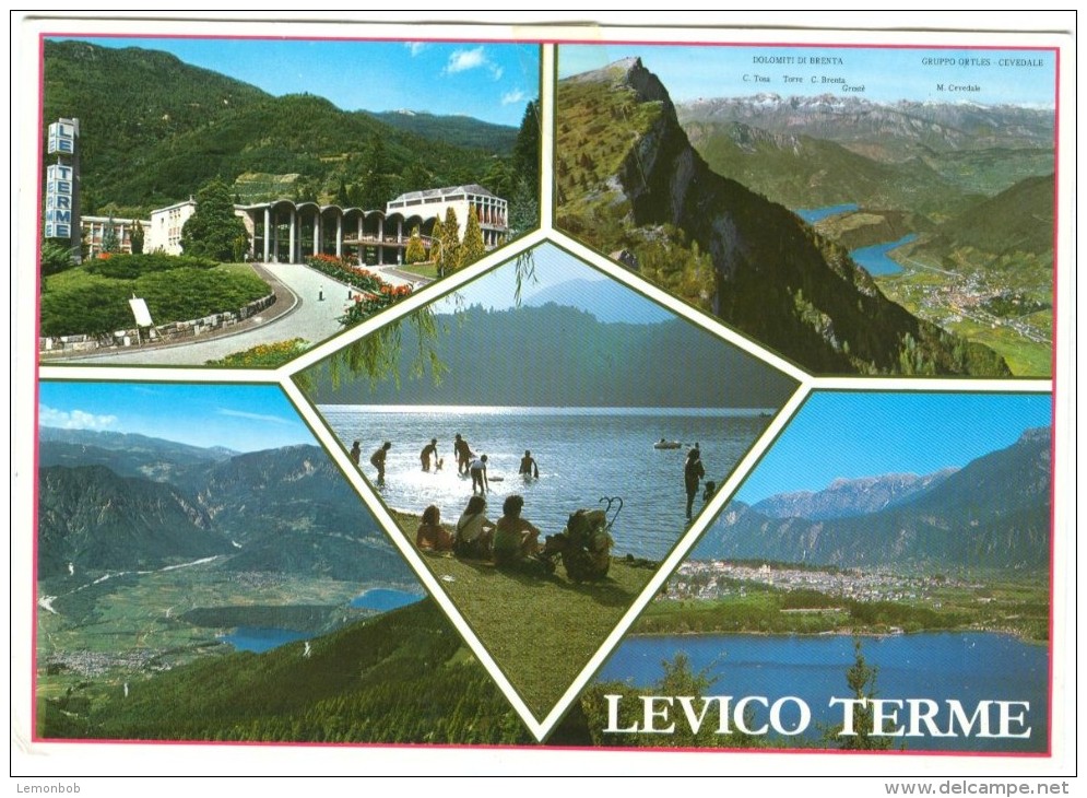 Italy, VALSUGANA, Levico Terme, Used Postcard [14055] - Lamezia Terme