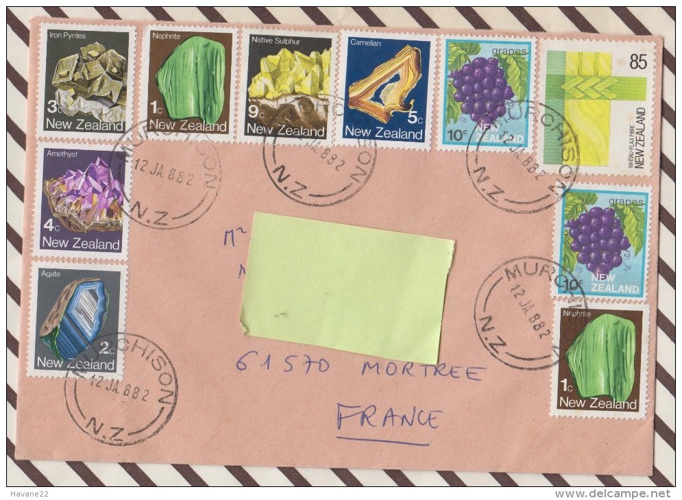 FDC 783 TIMBRE NEW ZEALAND 1988 TRES BELLE ENVELOPPE PHILATELIQUE - Variétés Et Curiosités