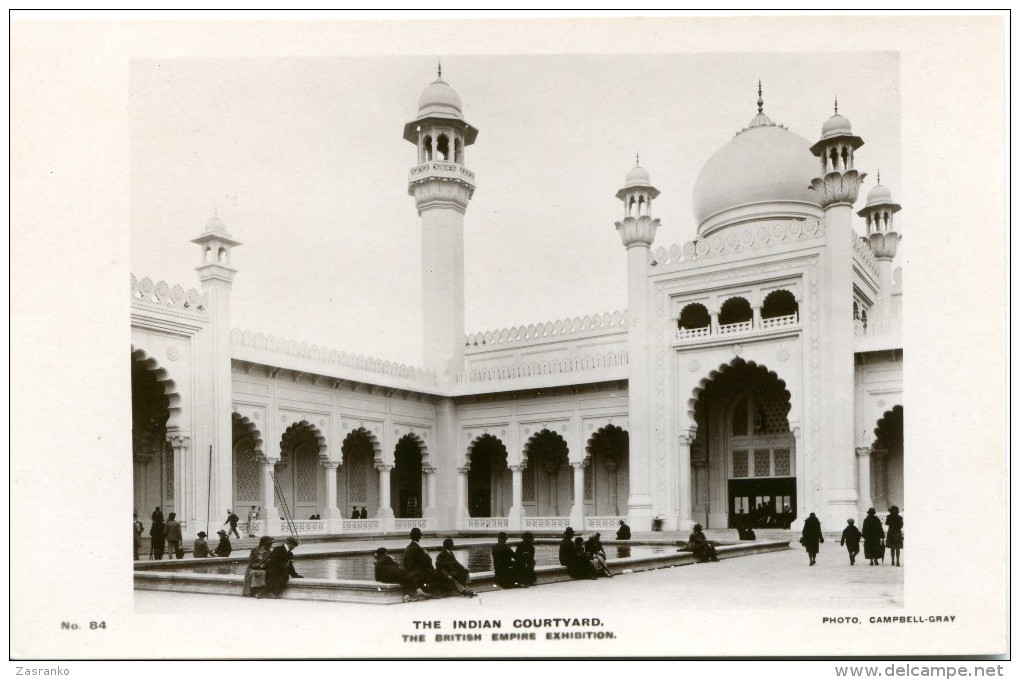 Indian Courtyard - British Empire Exhibition - 1924 - Exhibitions