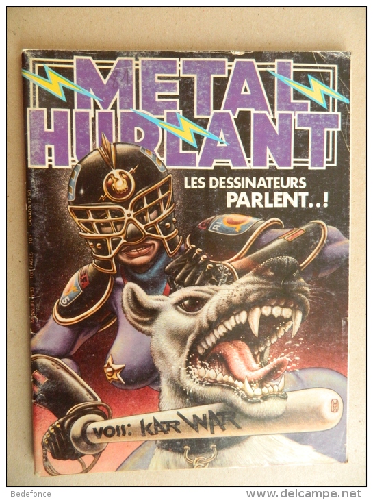 Métal Hurlant - 33 - Avec Moebius, Manoeuvre, Hé, Clerc, Dionnet, Voss, Montellier, Magne, Nicollet, Crespin, Rodolphe - Métal Hurlant