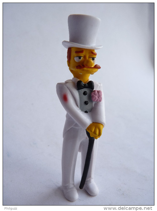 FIGURINE SIMPSON - UNITED LABEL 2009 - GENTLEMEN WILLIE - Simpsons