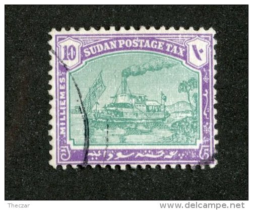 W952  Sudan 1901  Scott #J7 (o)  Offers Welcome! - Sudan (...-1951)