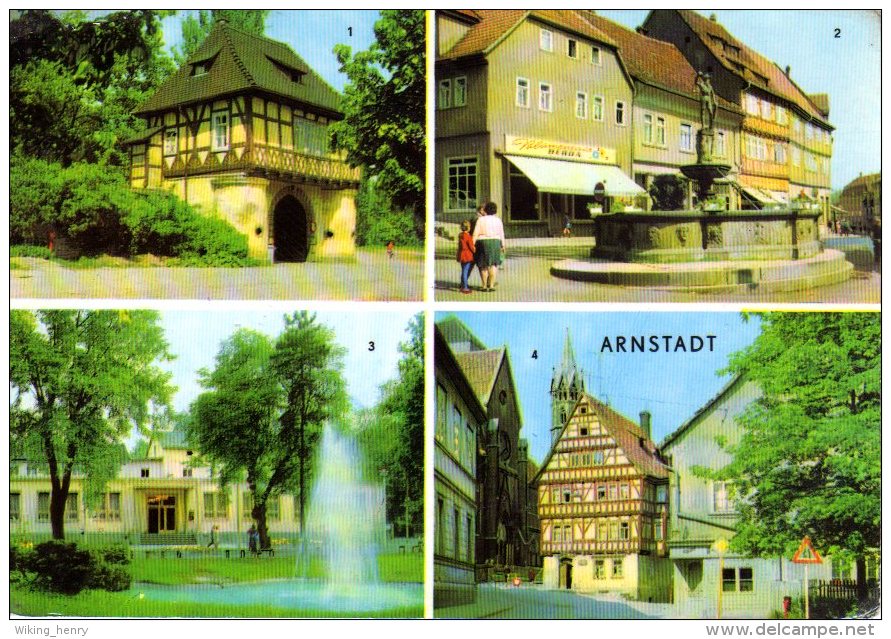 Arnstadt - Mehrbildkarte 2 - Arnstadt