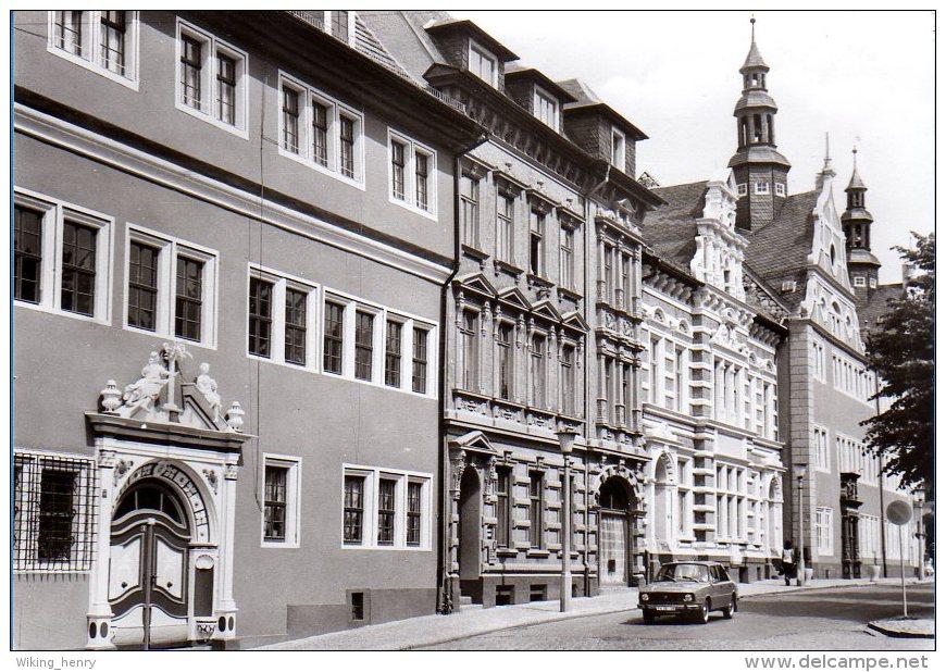 Arnstadt - S/w Blick Zum Rathaus - Arnstadt